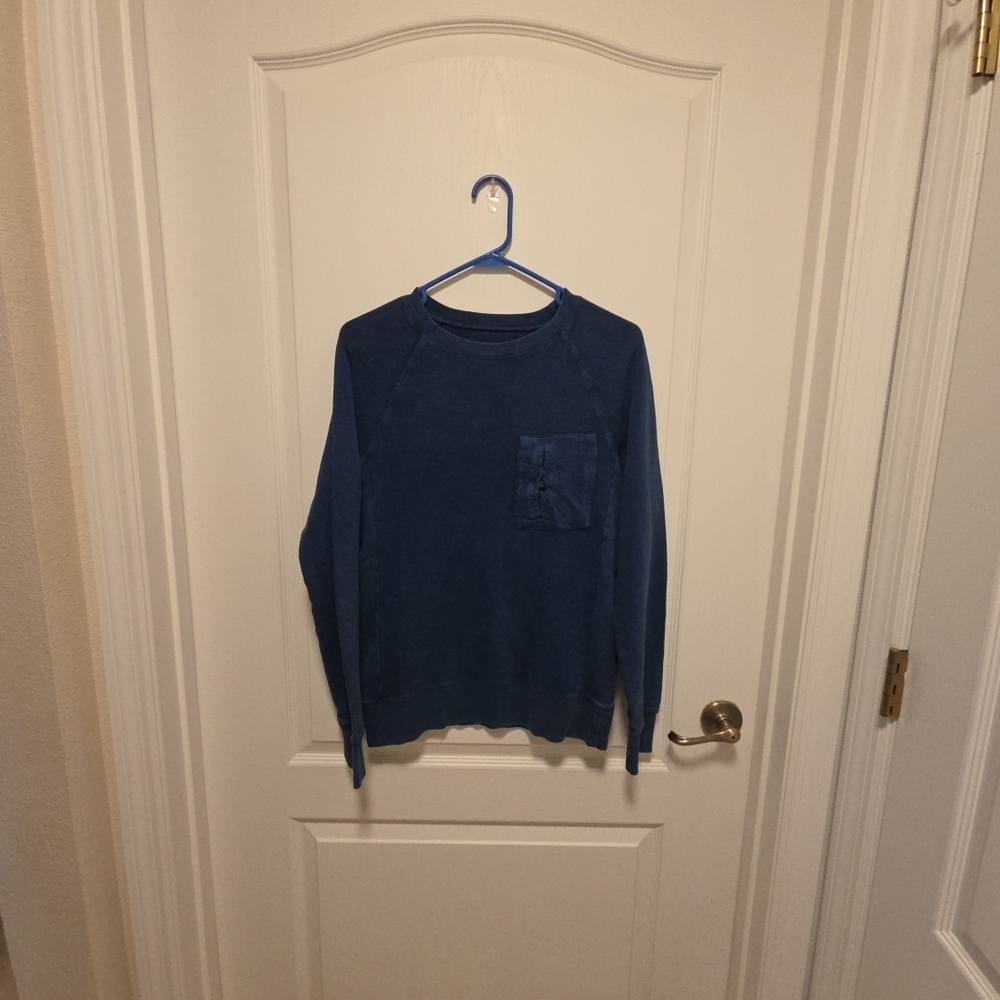 Mossimo Supply Co. Deep Blue Crewneck Sweater